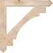 Ekena Millwork Merced Arts & Crafts Smooth Bracket, Douglas Fir, 5 1/2"W x 48"D x 48"H BKT06X48X48MRC03SDF - alternate 2